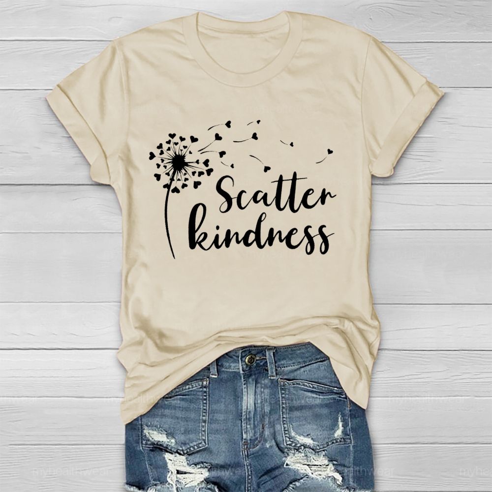 Scatter Kindness Dandelion  Healthwear T-shirt
