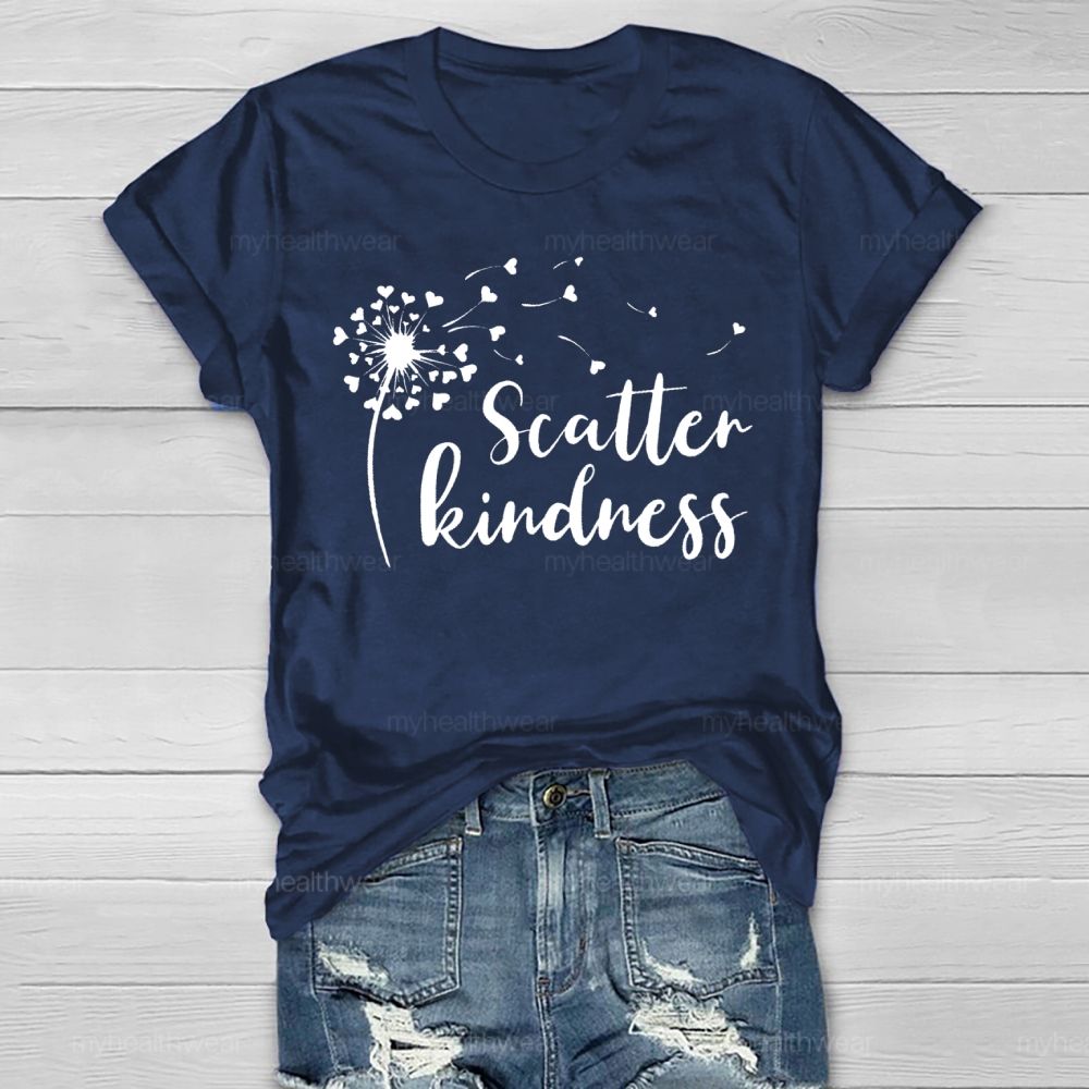 Scatter Kindness Dandelion  Healthwear T-shirt