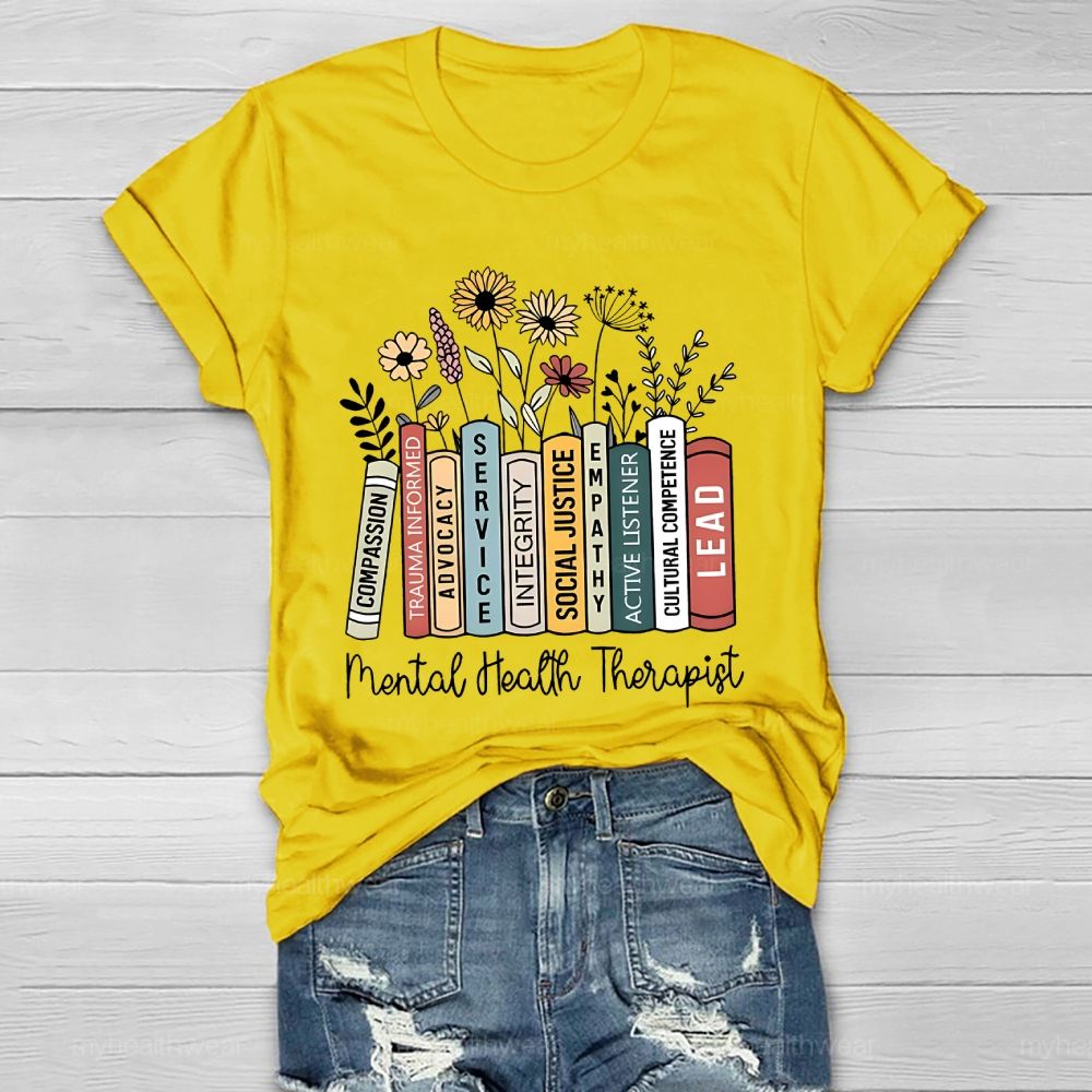 Compassion   Trauma Informed Mental Health Therapist  Healthwear T-shirt