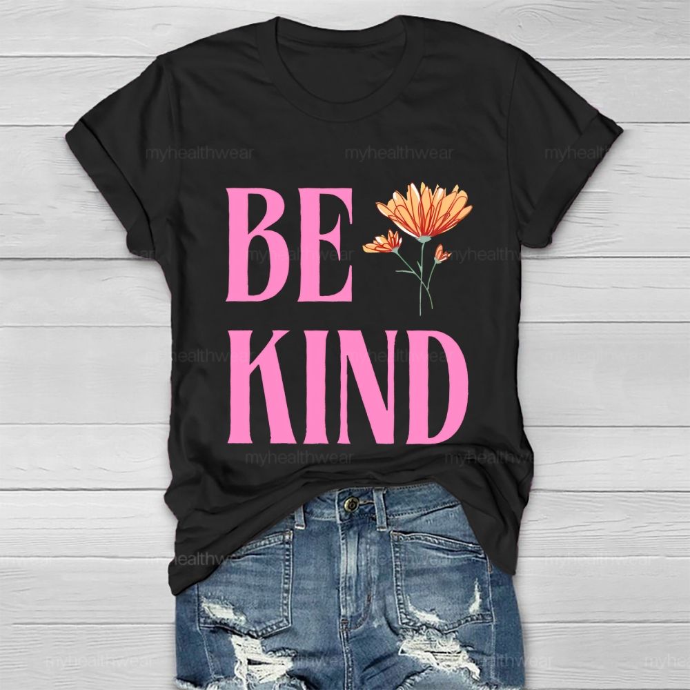Be Kind Pattern  Healthwear T-shirt