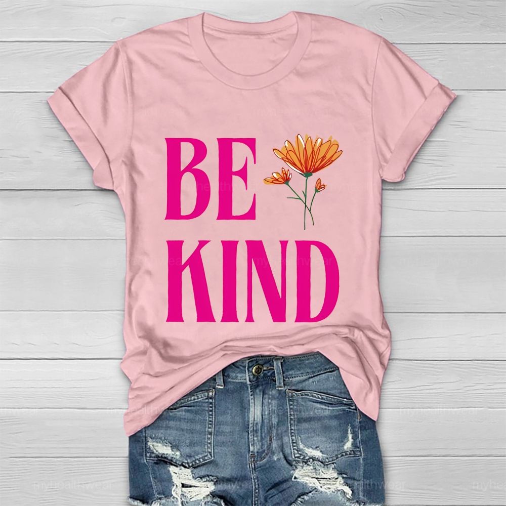 Be Kind Pattern  Healthwear T-shirt