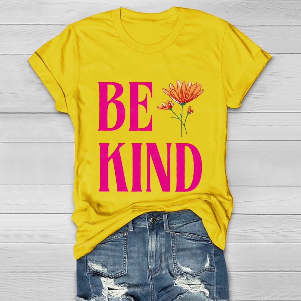 Be Kind Pattern  Healthwear T-shirt