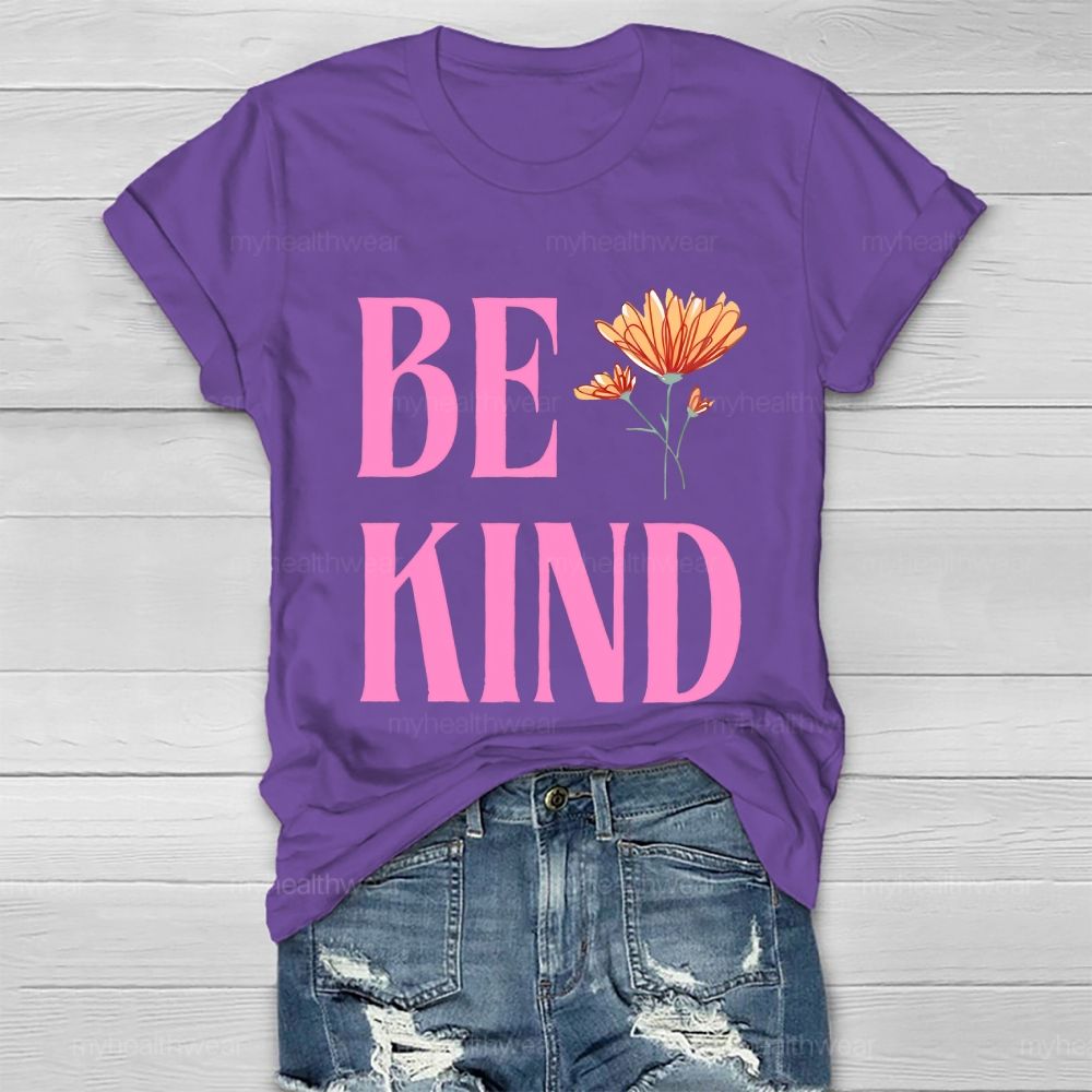 Be Kind Pattern  Healthwear T-shirt