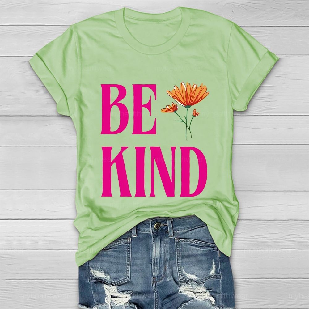 Be Kind Pattern  Healthwear T-shirt