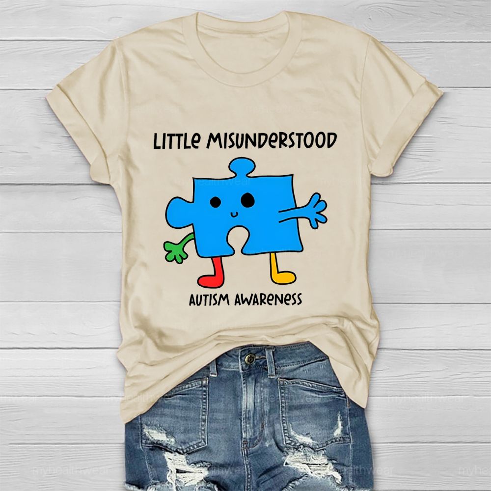 Little Misunderstood Autism Awareness  Healthwear T-shirt