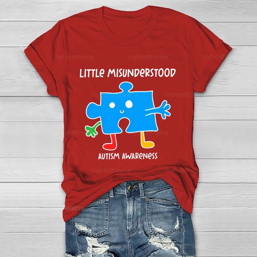Little Misunderstood Autism Awareness  Healthwear T-shirt