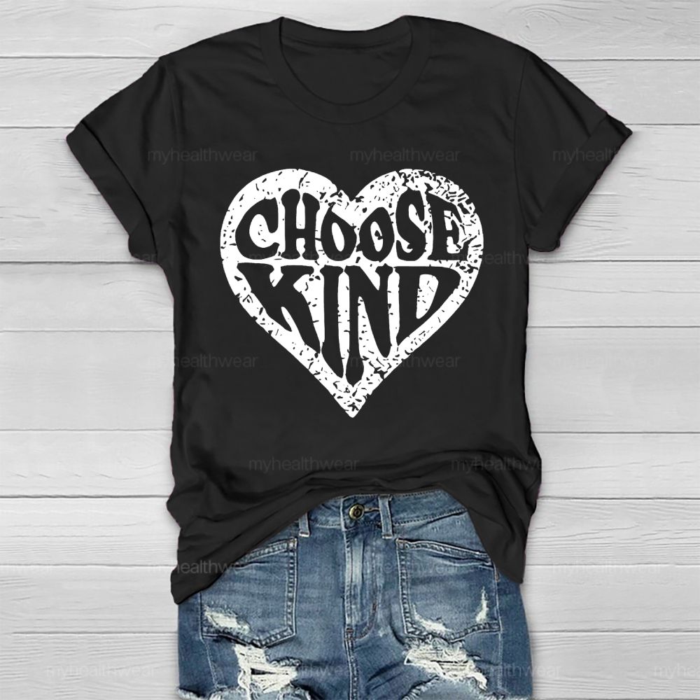 Choose  Kind  Love Letter  Healthwear T-shirt