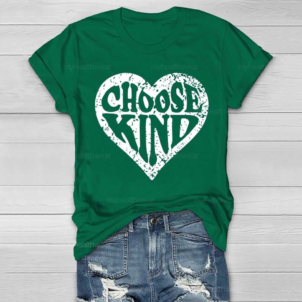 Choose  Kind  Love Letter  Healthwear T-shirt