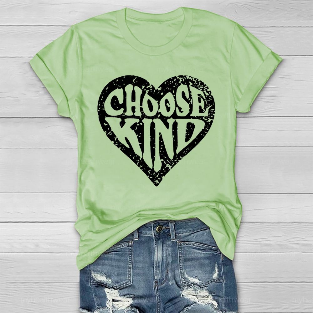 Choose  Kind  Love Letter  Healthwear T-shirt