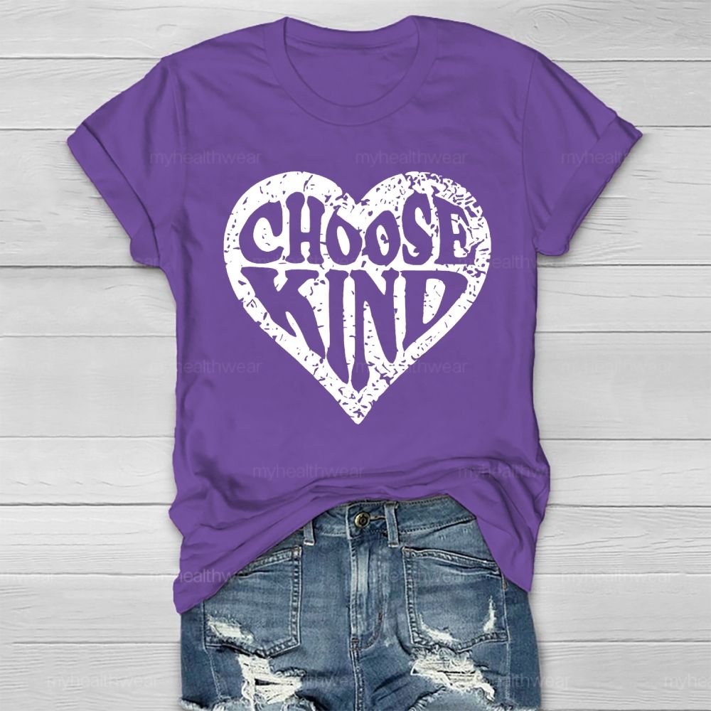 Choose  Kind  Love Letter  Healthwear T-shirt