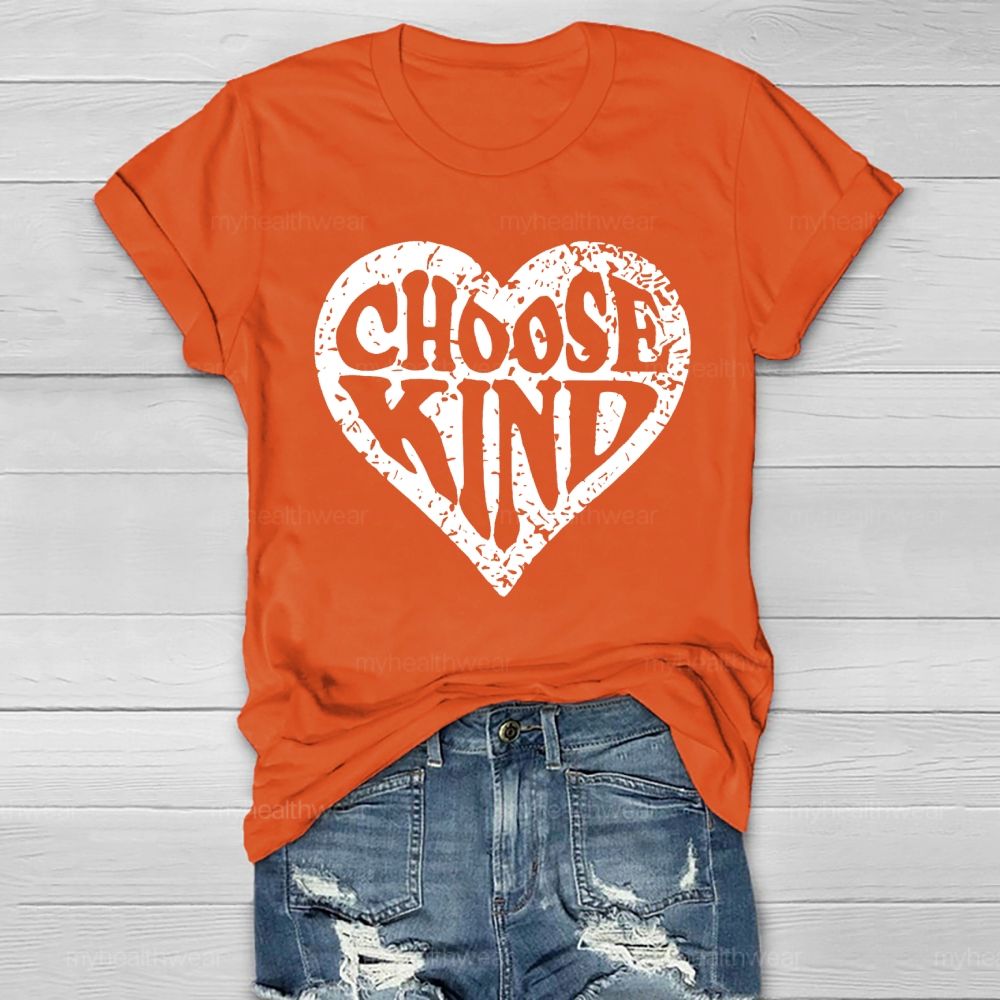Choose  Kind  Love Letter  Healthwear T-shirt