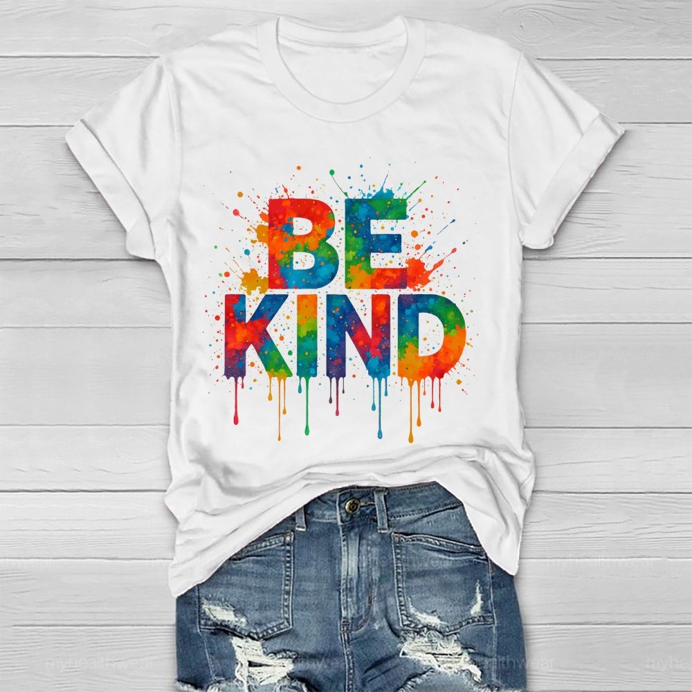 Be Kind Graffiti  Healthwear T-shirt