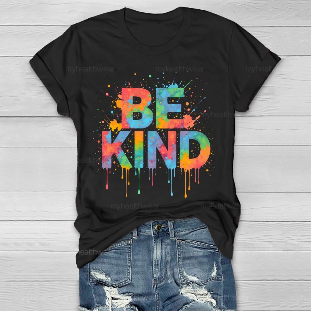 Be Kind Graffiti  Healthwear T-shirt