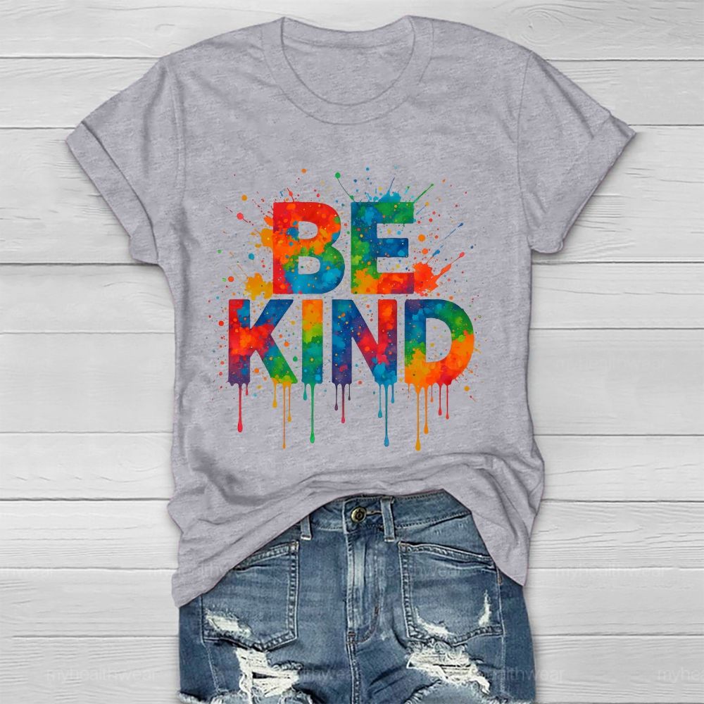 Be Kind Graffiti  Healthwear T-shirt