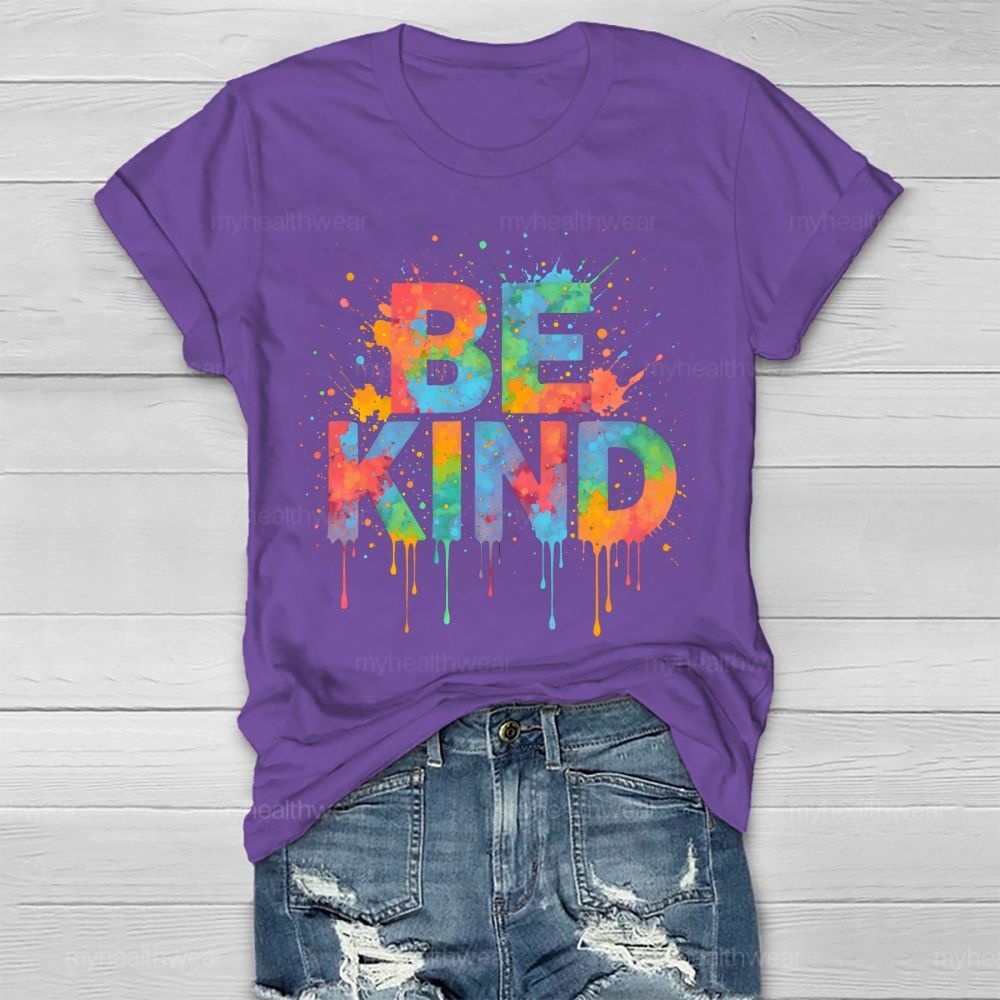 Be Kind Graffiti  Healthwear T-shirt