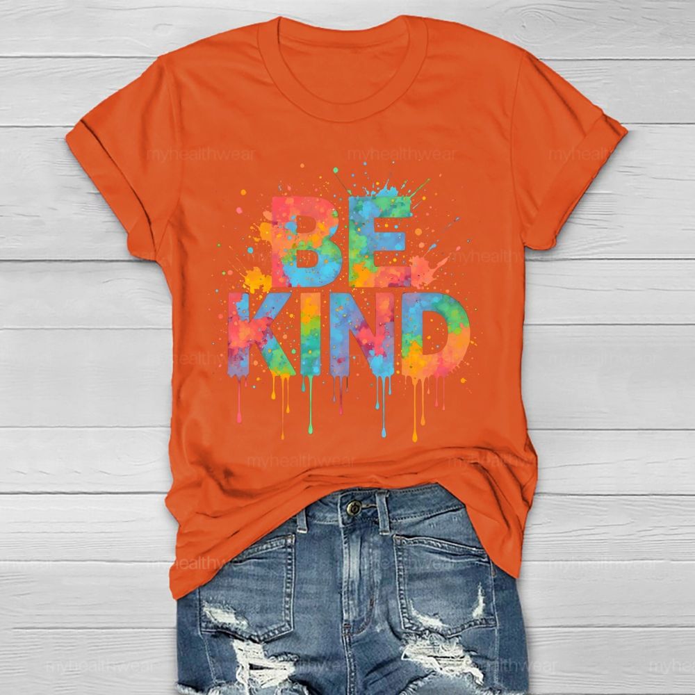 Be Kind Graffiti  Healthwear T-shirt