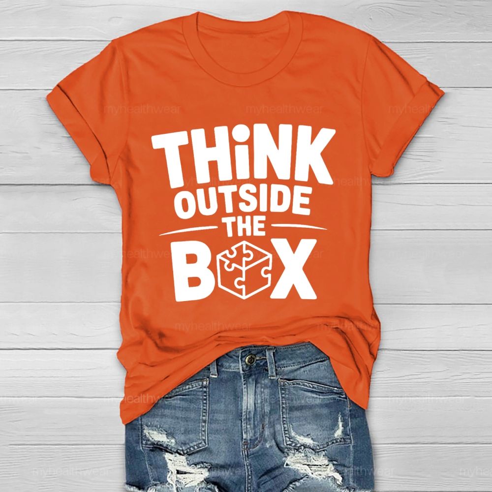Think Outside The Box   Healthwear T-shirt