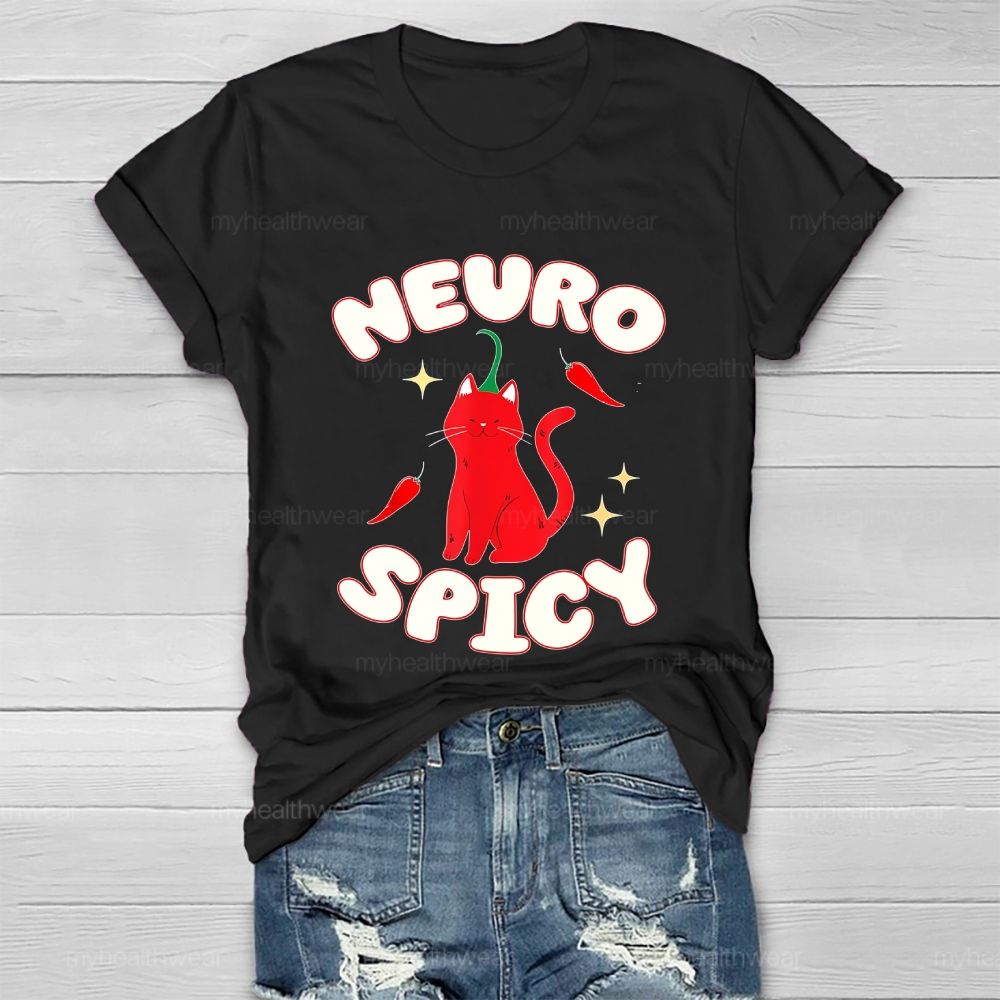 Neuro Spicy   Healthwear T-shirt