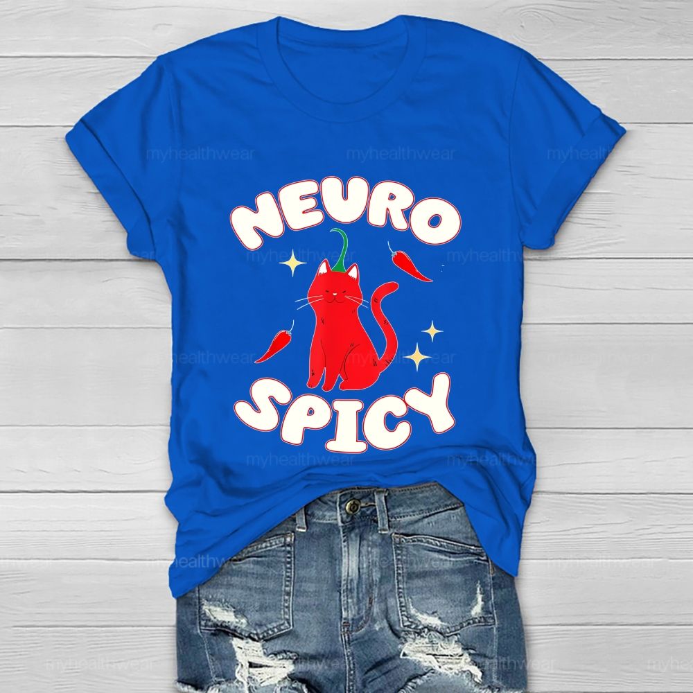 Neuro Spicy   Healthwear T-shirt