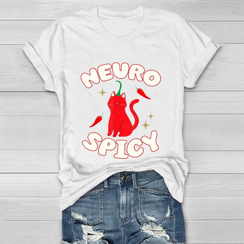 Neuro Spicy   Healthwear T-shirt