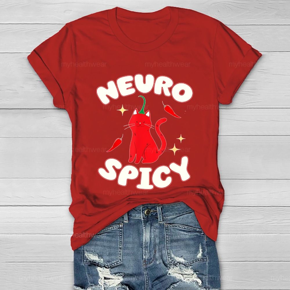 Neuro Spicy   Healthwear T-shirt