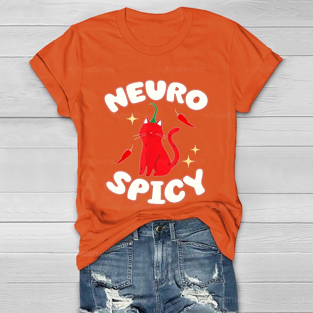Neuro Spicy   Healthwear T-shirt