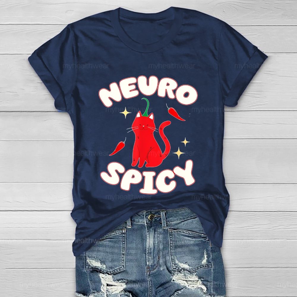 Neuro Spicy   Healthwear T-shirt