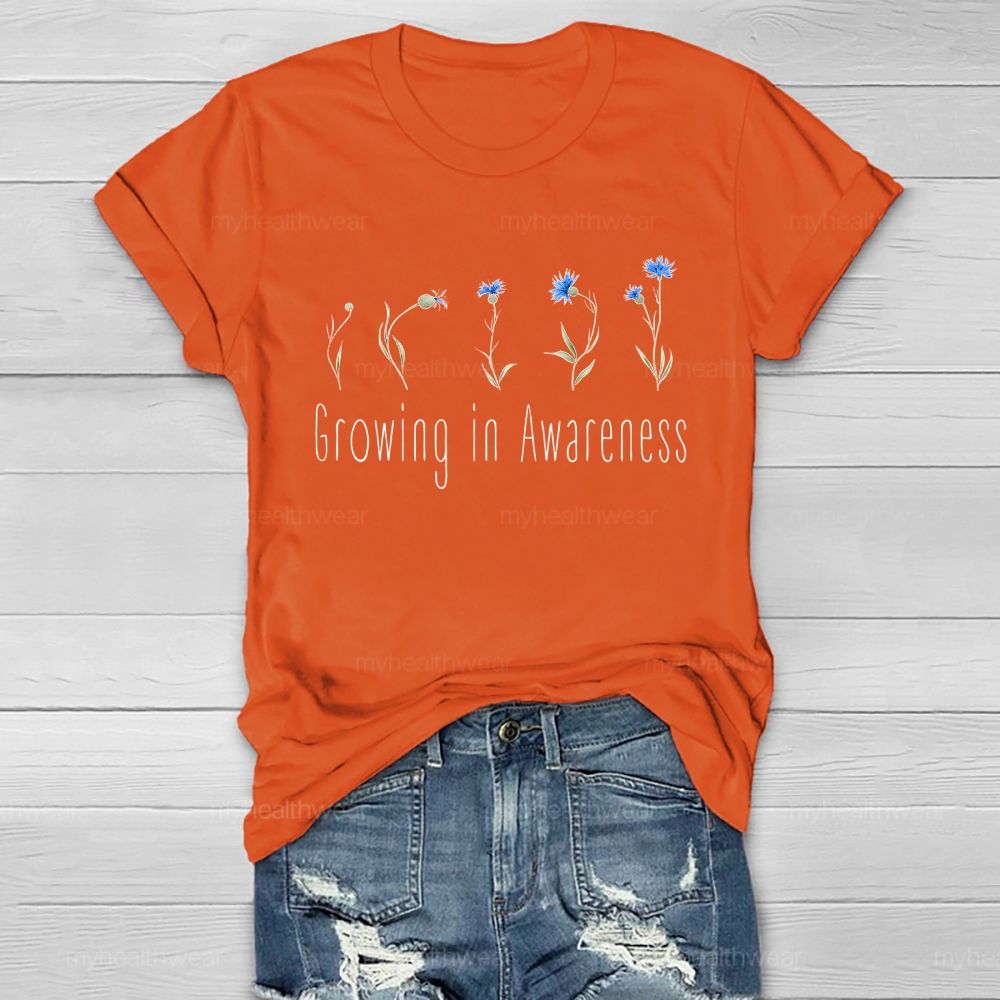 Growing In Awareness  Healthwear T-shirt