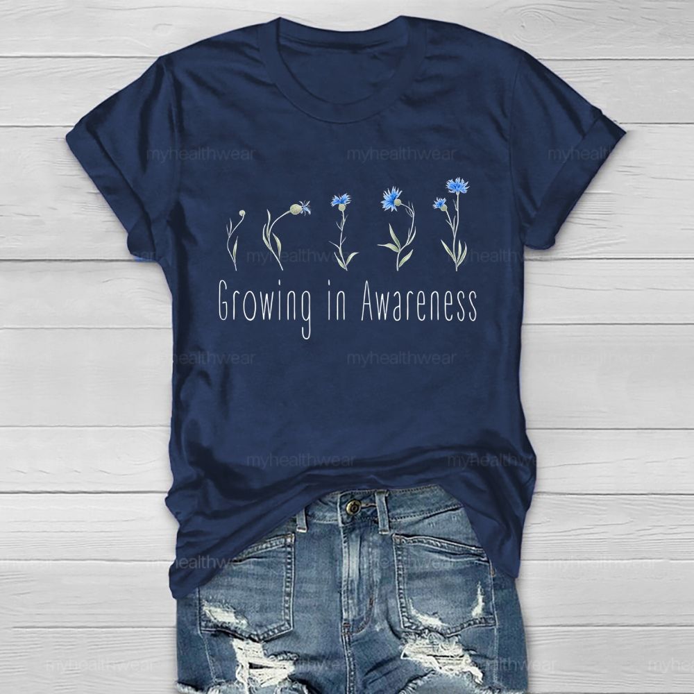 Growing In Awareness  Healthwear T-shirt