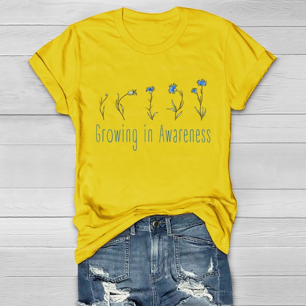 Growing In Awareness  Healthwear T-shirt