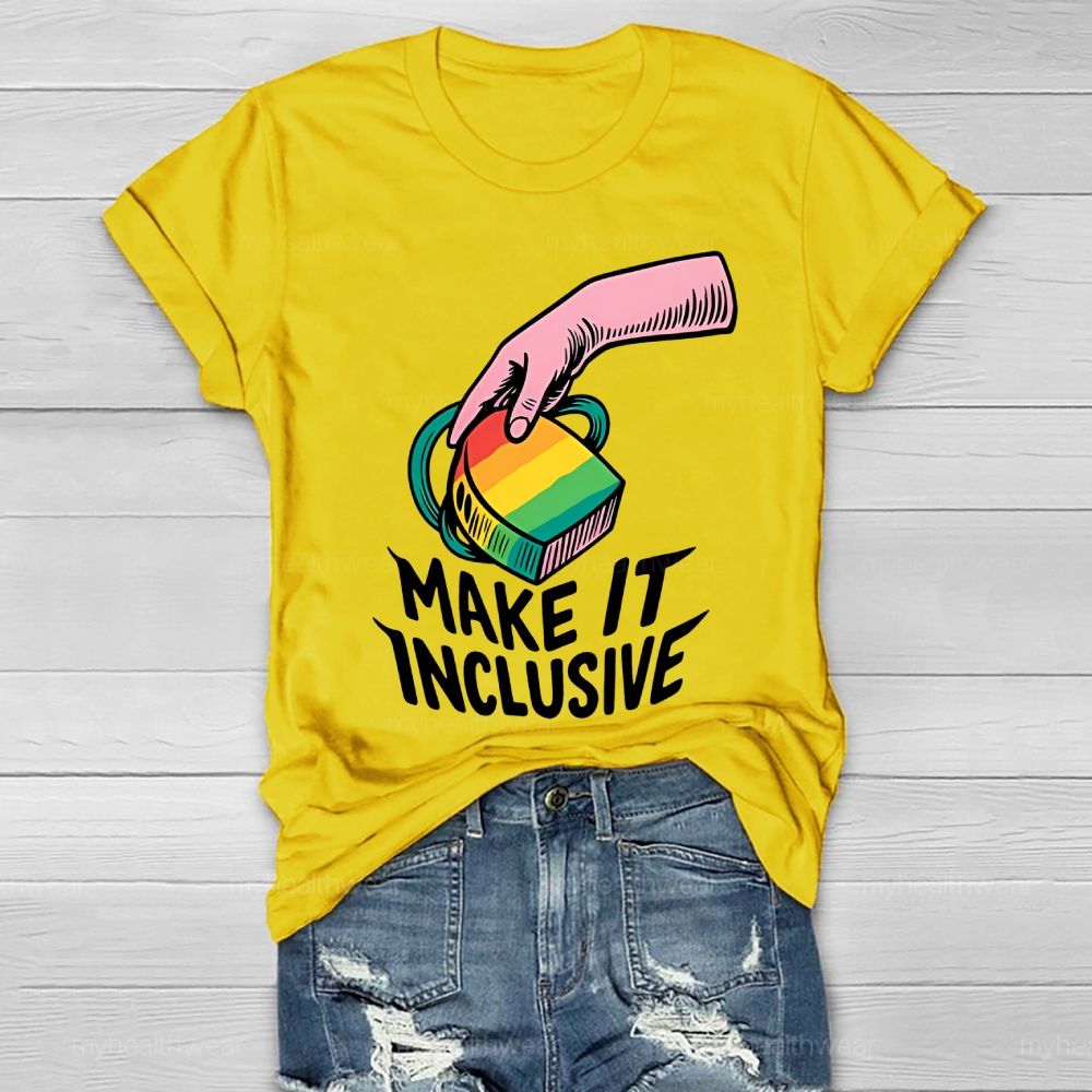 Make It Inclusive  Healthwear T-shirt