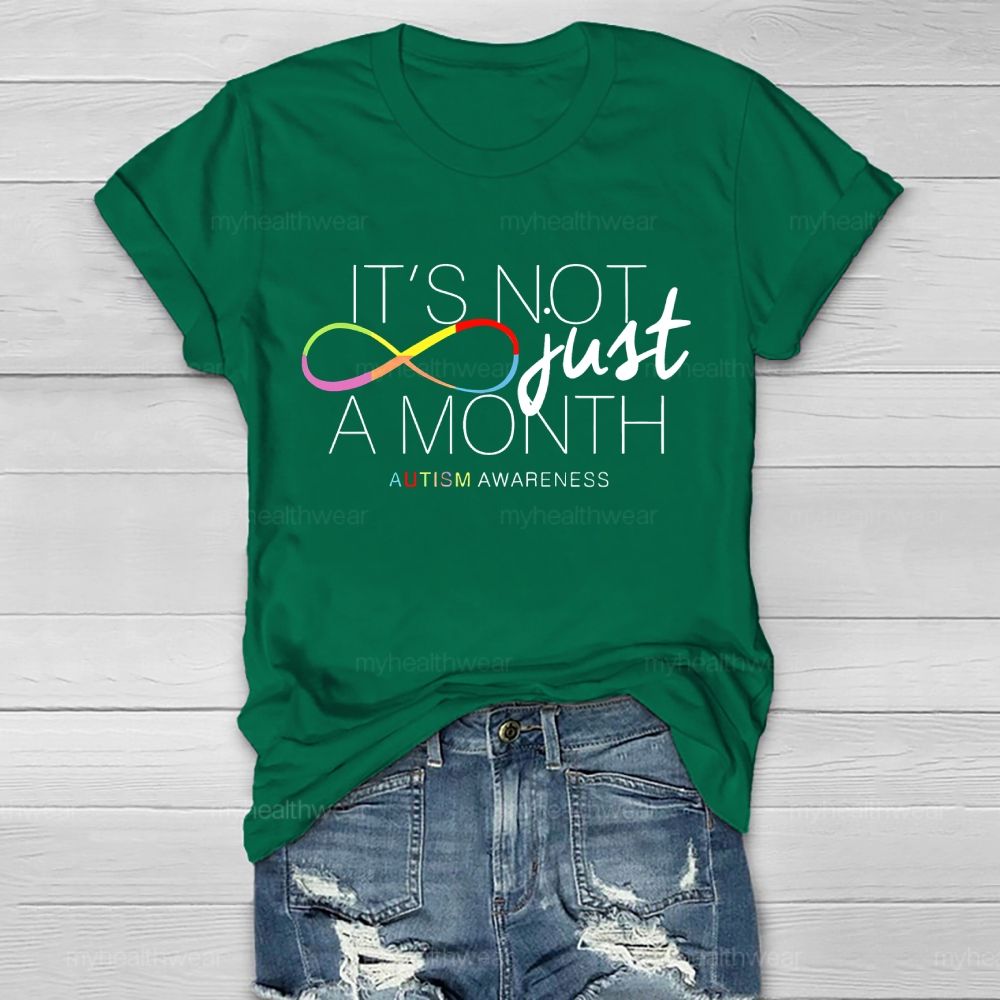 It's Not Just A Month   Healthwear T-shirt