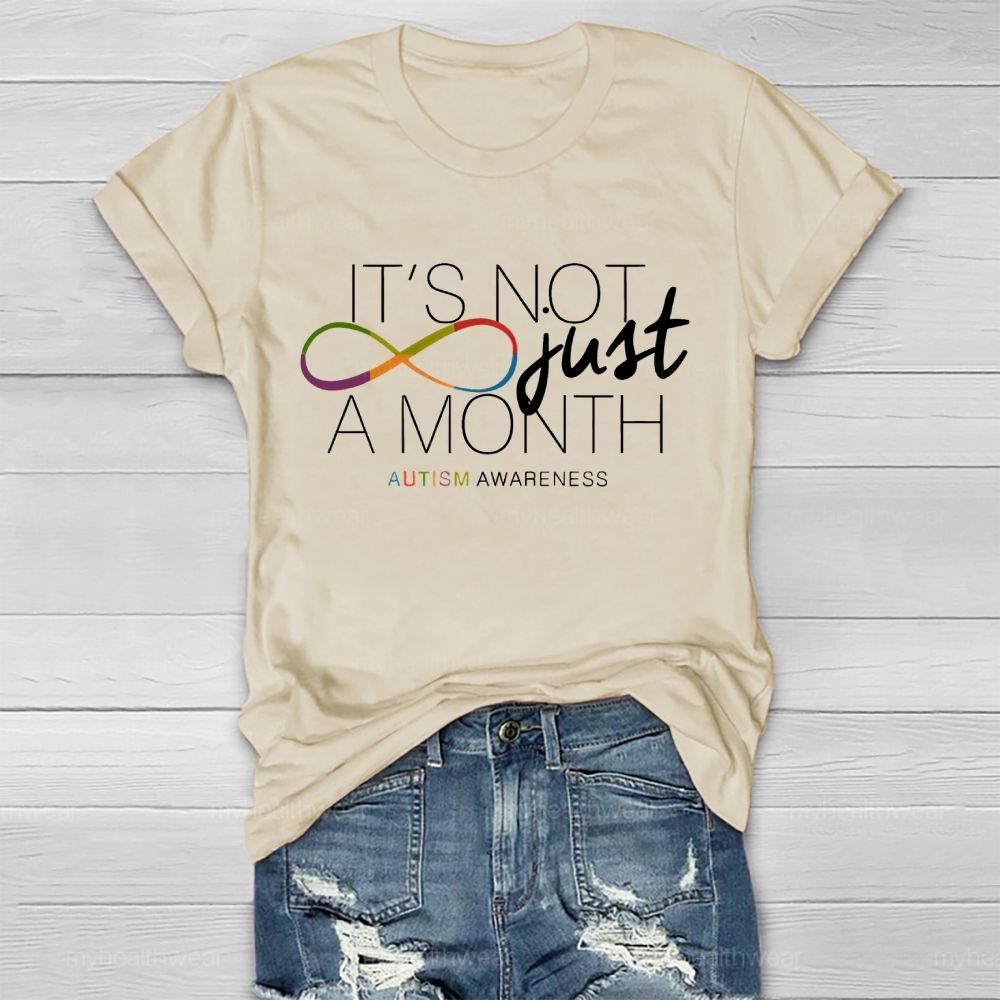 It's Not Just A Month   Healthwear T-shirt