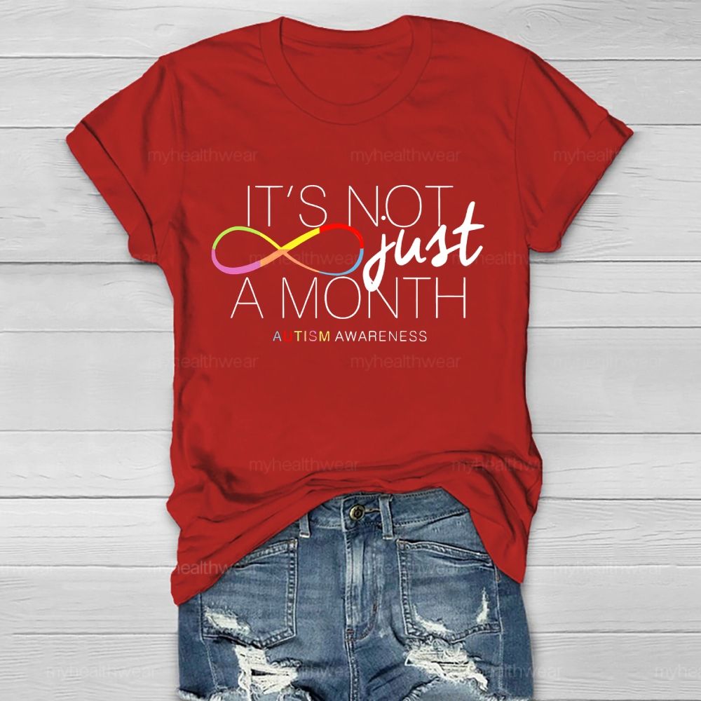 It's Not Just A Month   Healthwear T-shirt