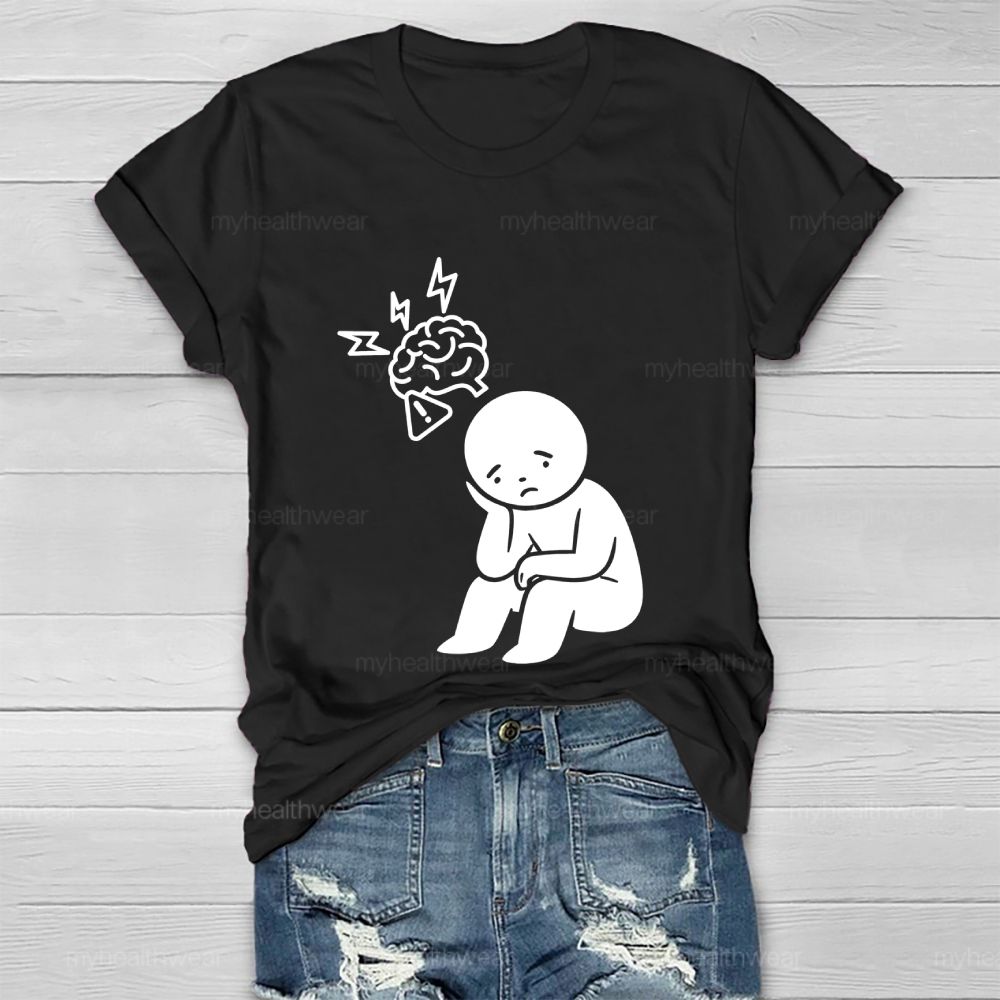 Thinking Mental Health  Healthwear T-shirt