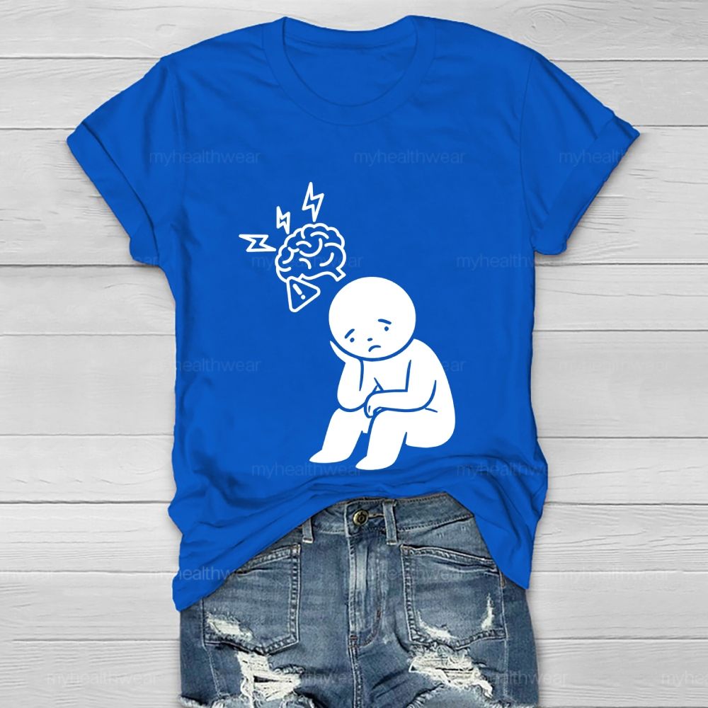 Thinking Mental Health  Healthwear T-shirt
