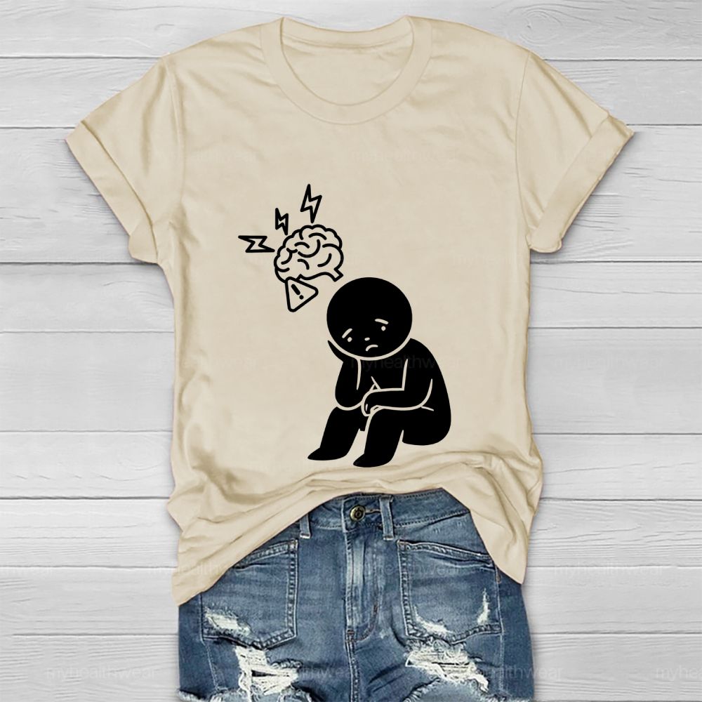Thinking Mental Health  Healthwear T-shirt