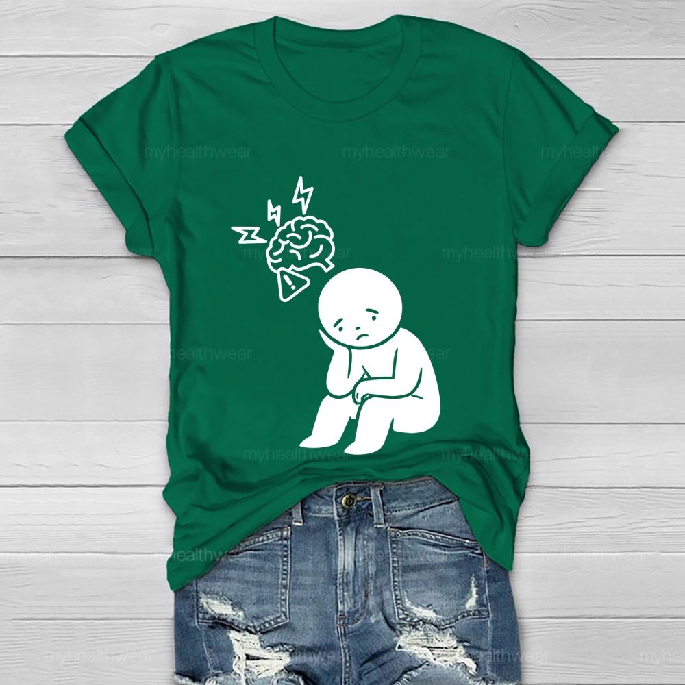 Thinking Mental Health  Healthwear T-shirt