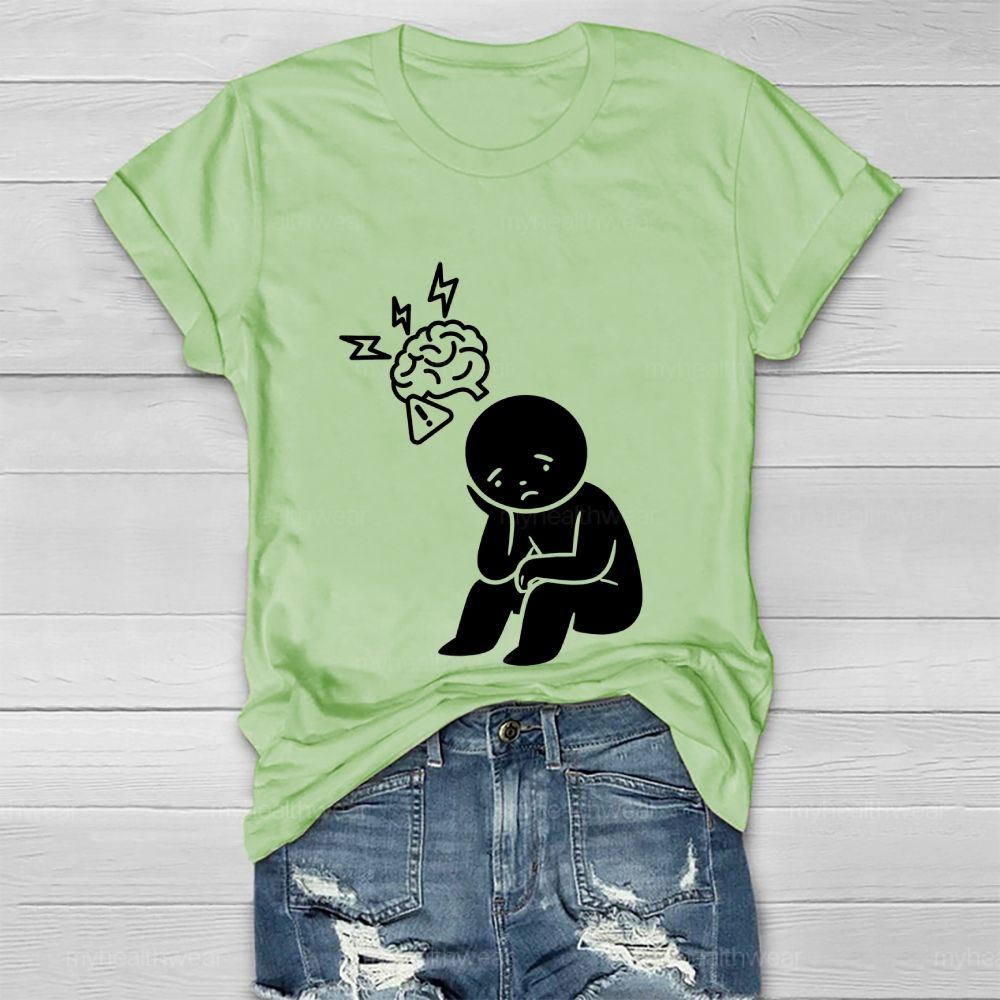 Thinking Mental Health  Healthwear T-shirt