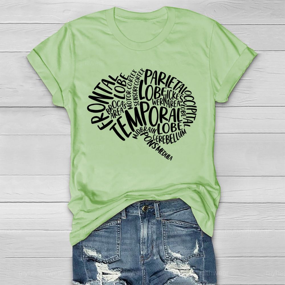 Frontal Lobe  Healthwear T-shirt