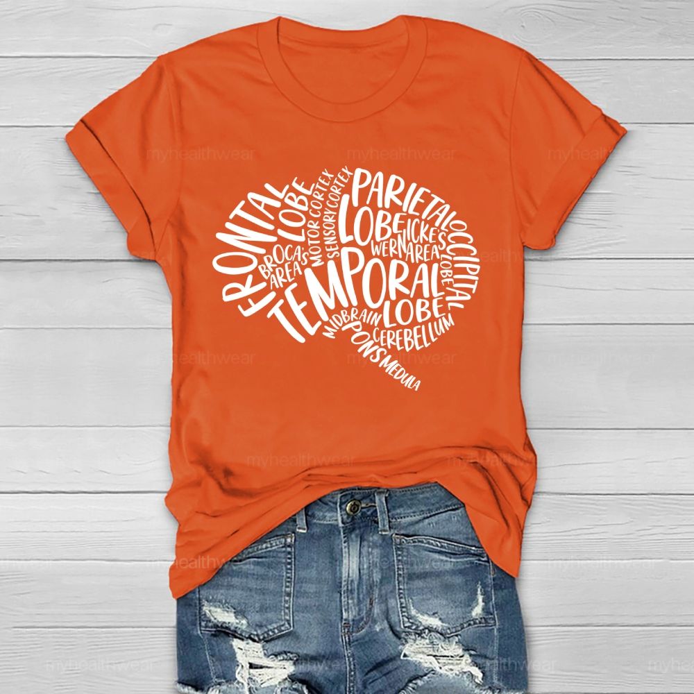 Frontal Lobe  Healthwear T-shirt