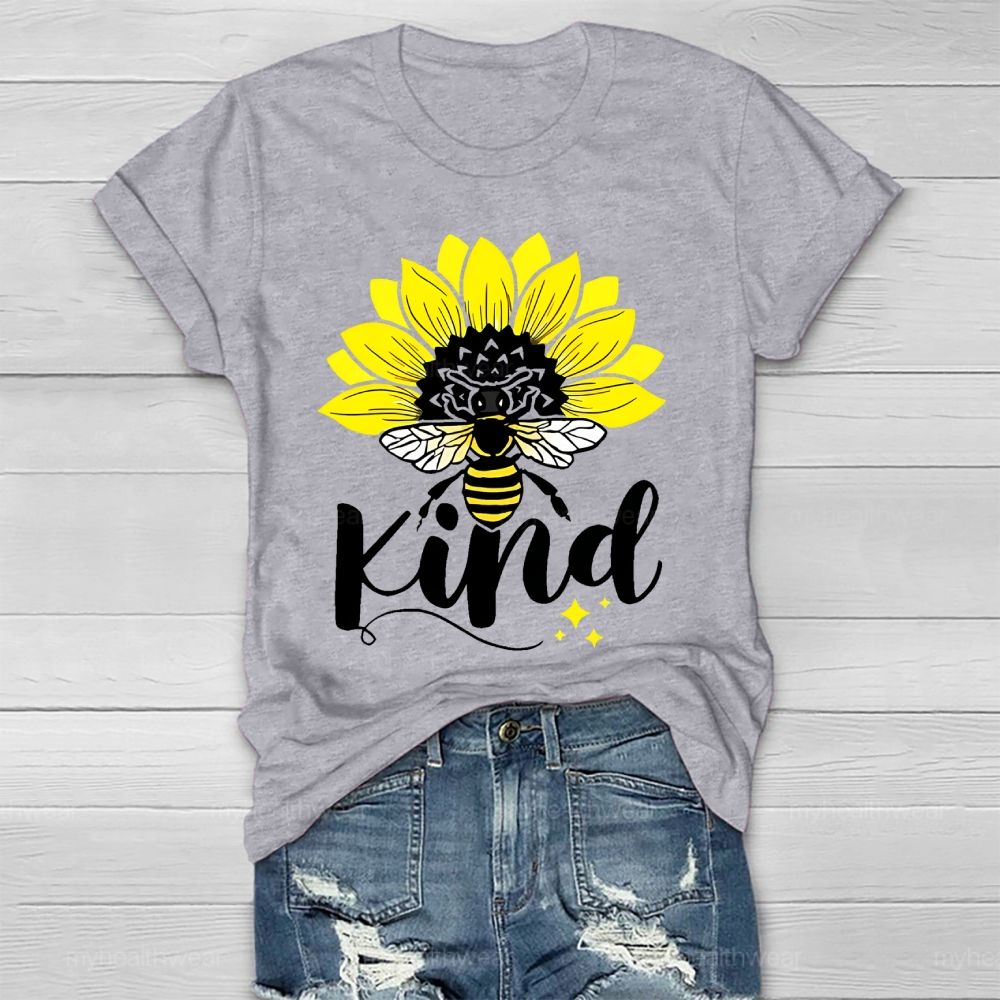 Bee Kind Sunflower  Healthwear T-shirt