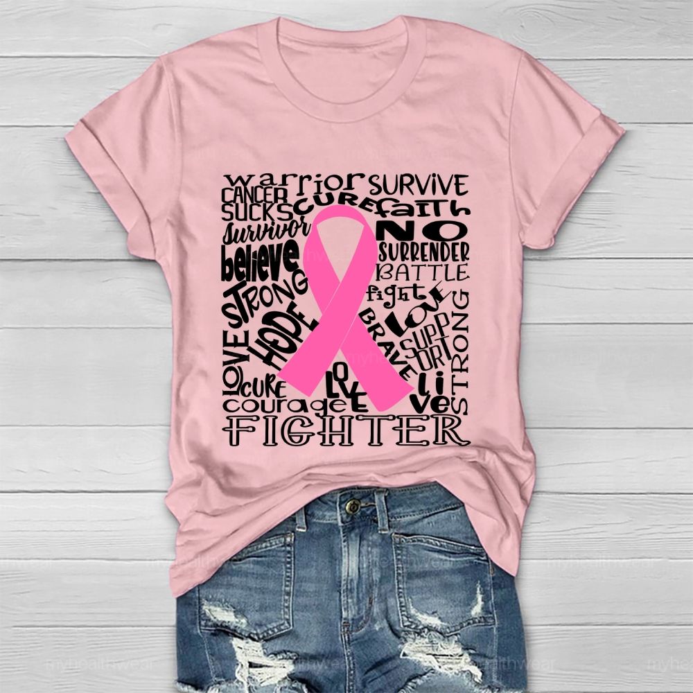 Warrior  Survive  Cancer Sucks    Healthwear T-shirt