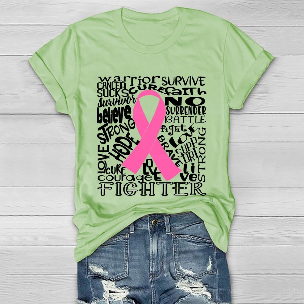 Warrior  Survive  Cancer Sucks    Healthwear T-shirt
