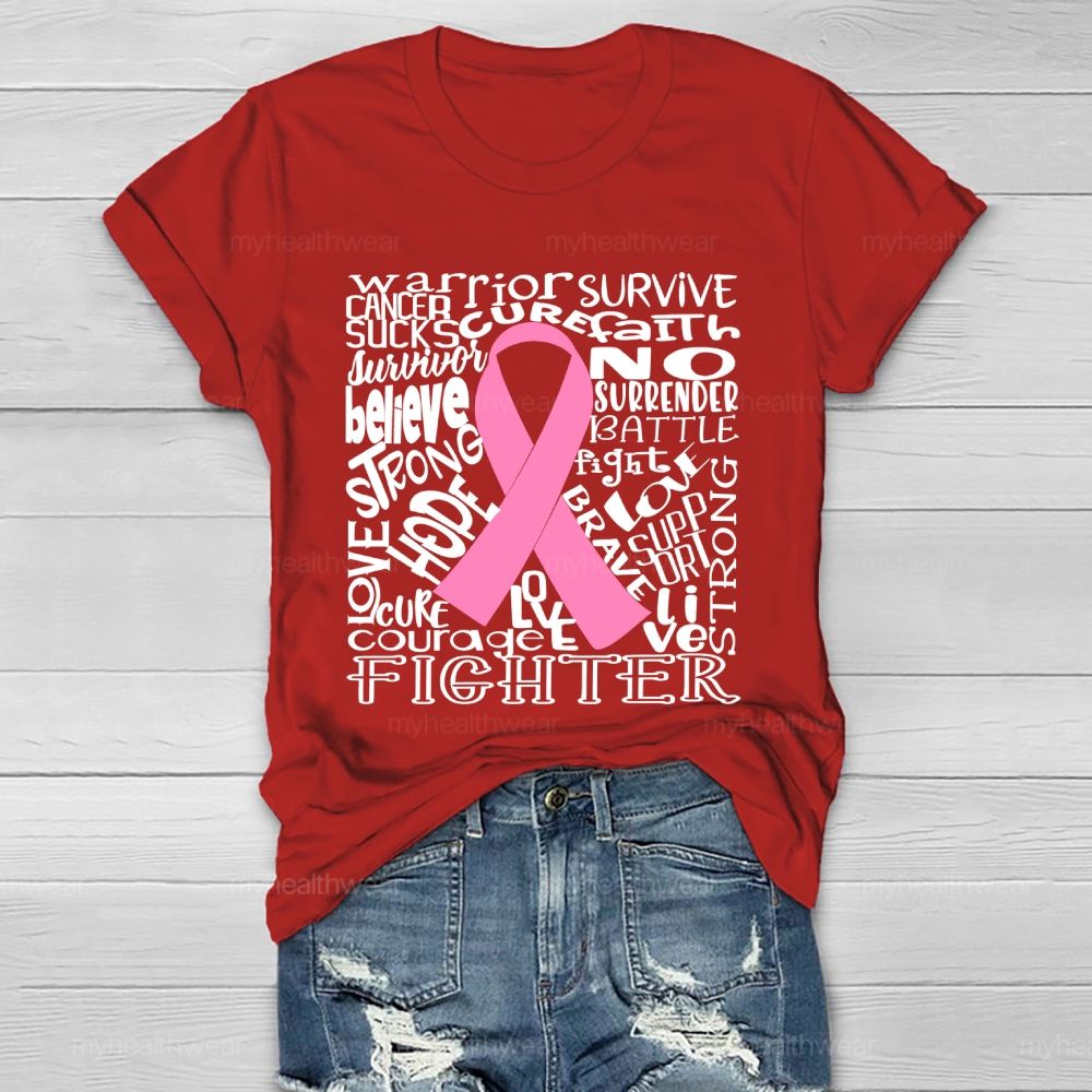 Warrior  Survive  Cancer Sucks    Healthwear T-shirt