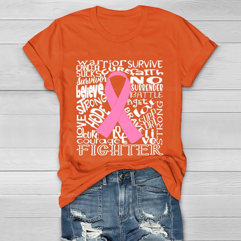 Warrior  Survive  Cancer Sucks    Healthwear T-shirt