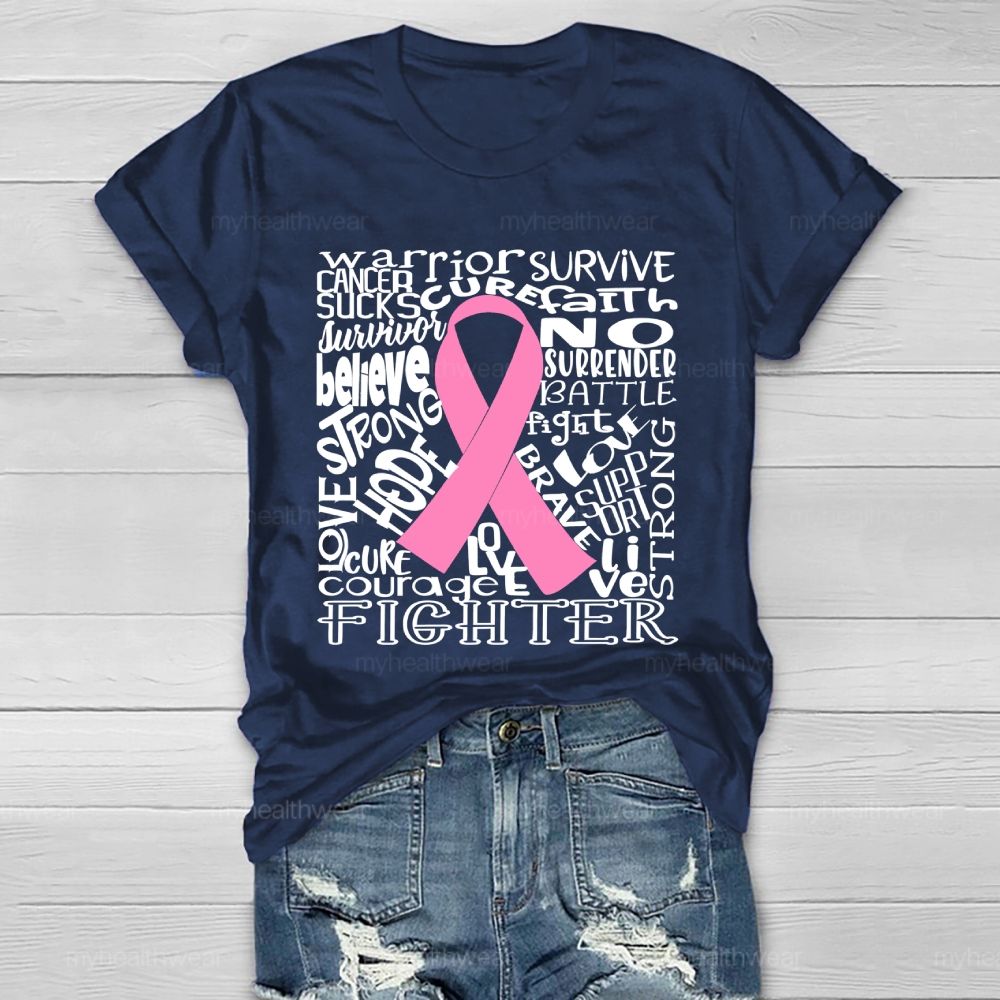 Warrior  Survive  Cancer Sucks    Healthwear T-shirt