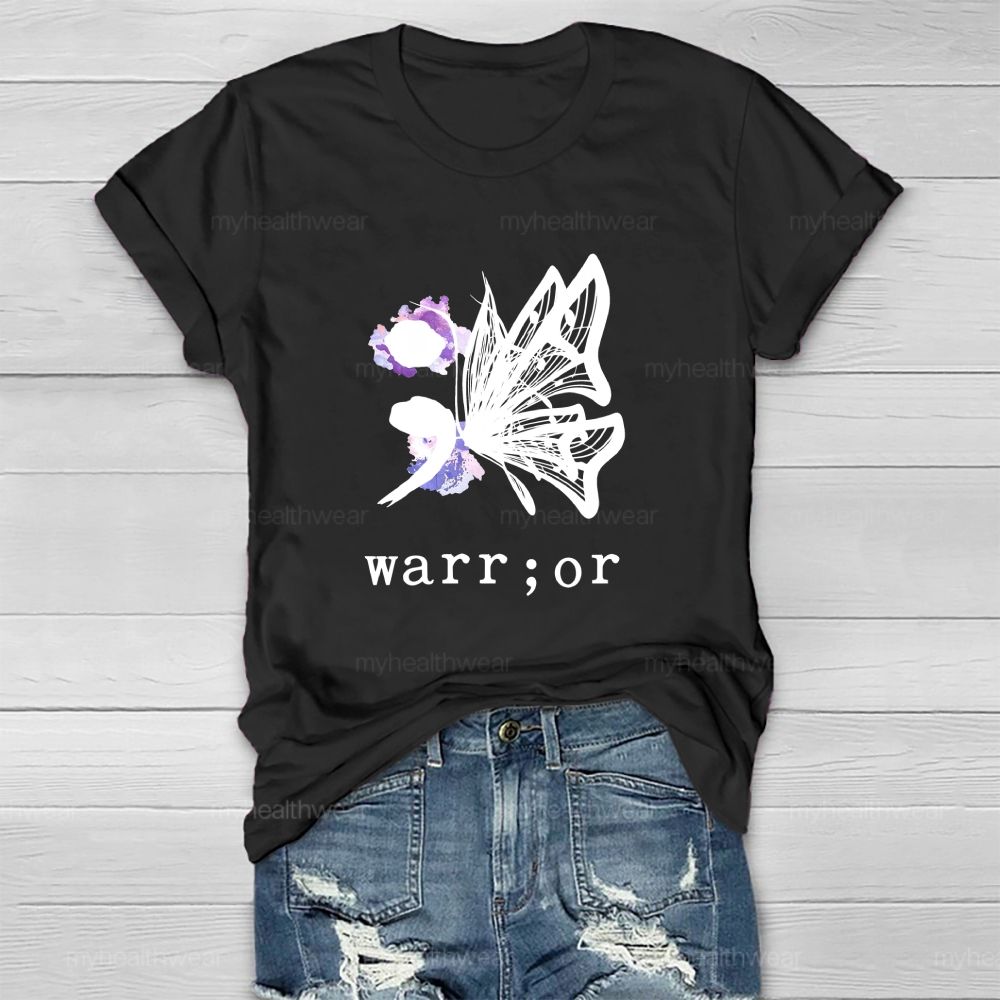 Warrior Butterfly Healthwear T-shirt