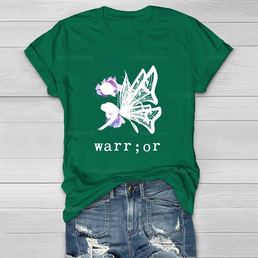 Warrior Butterfly Healthwear T-shirt