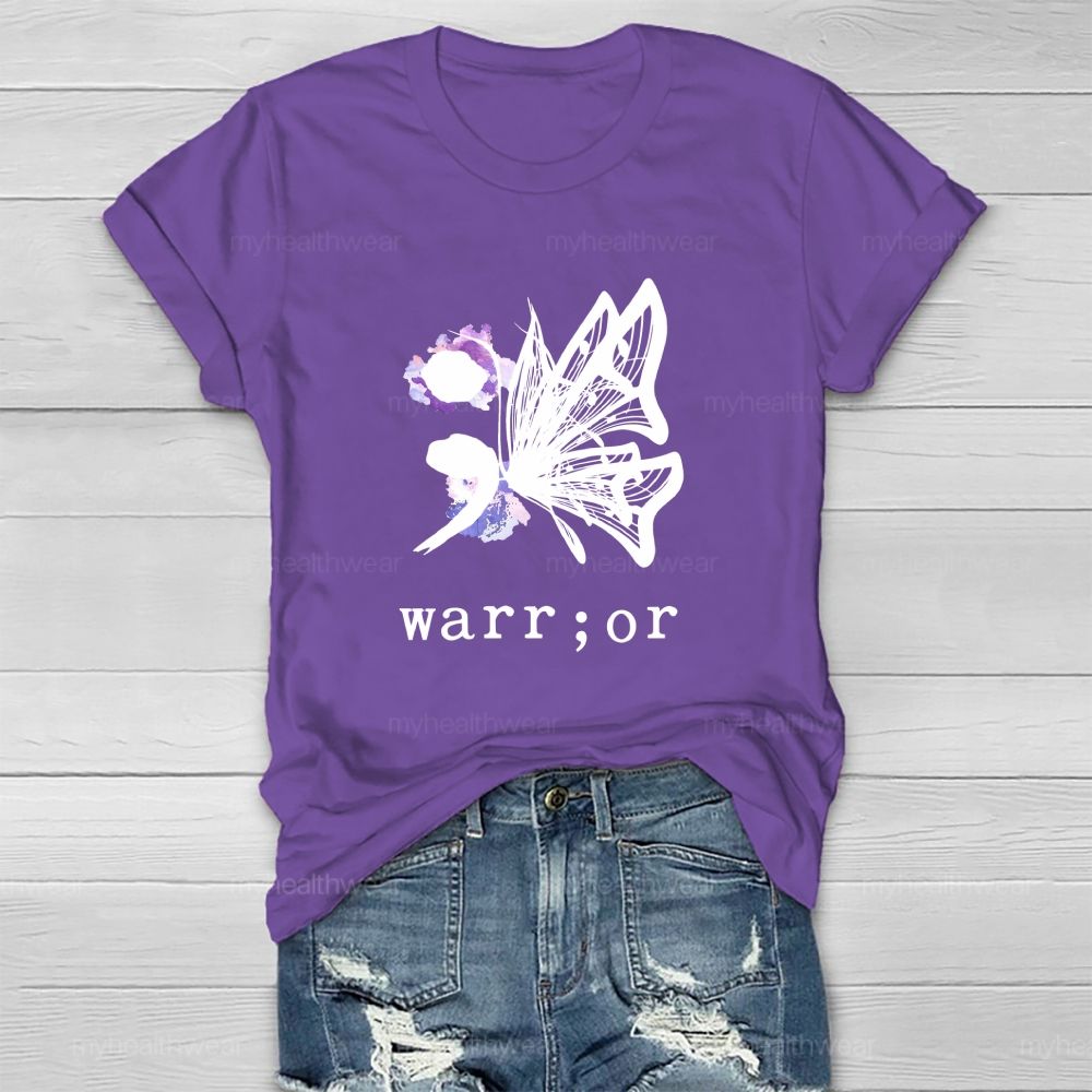 Warrior Butterfly Healthwear T-shirt